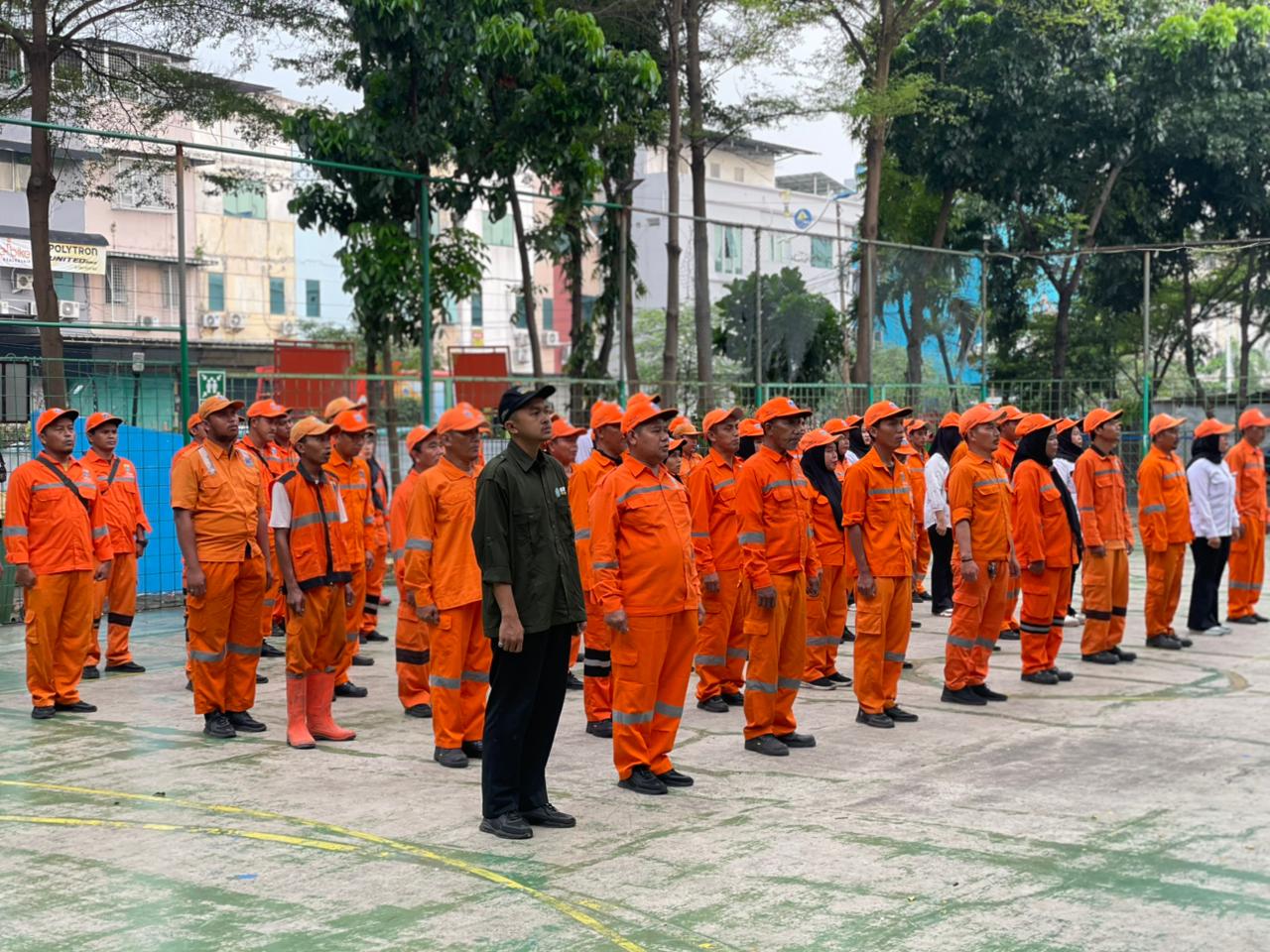 Apel Pagi PJLP PPSU dan PJLP RPTRA Budi Mulia 1