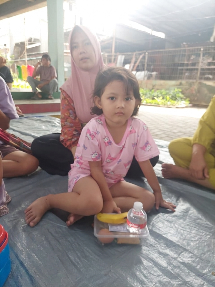 Pendistribusian PMT di RPTRA Patimura 3