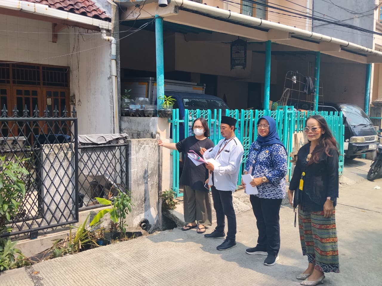 Kasi Pemerintahan Dampingi Tim BPN dalam Proses Peningkatan HGB di Wilayah Kelapa Gading Timur 2