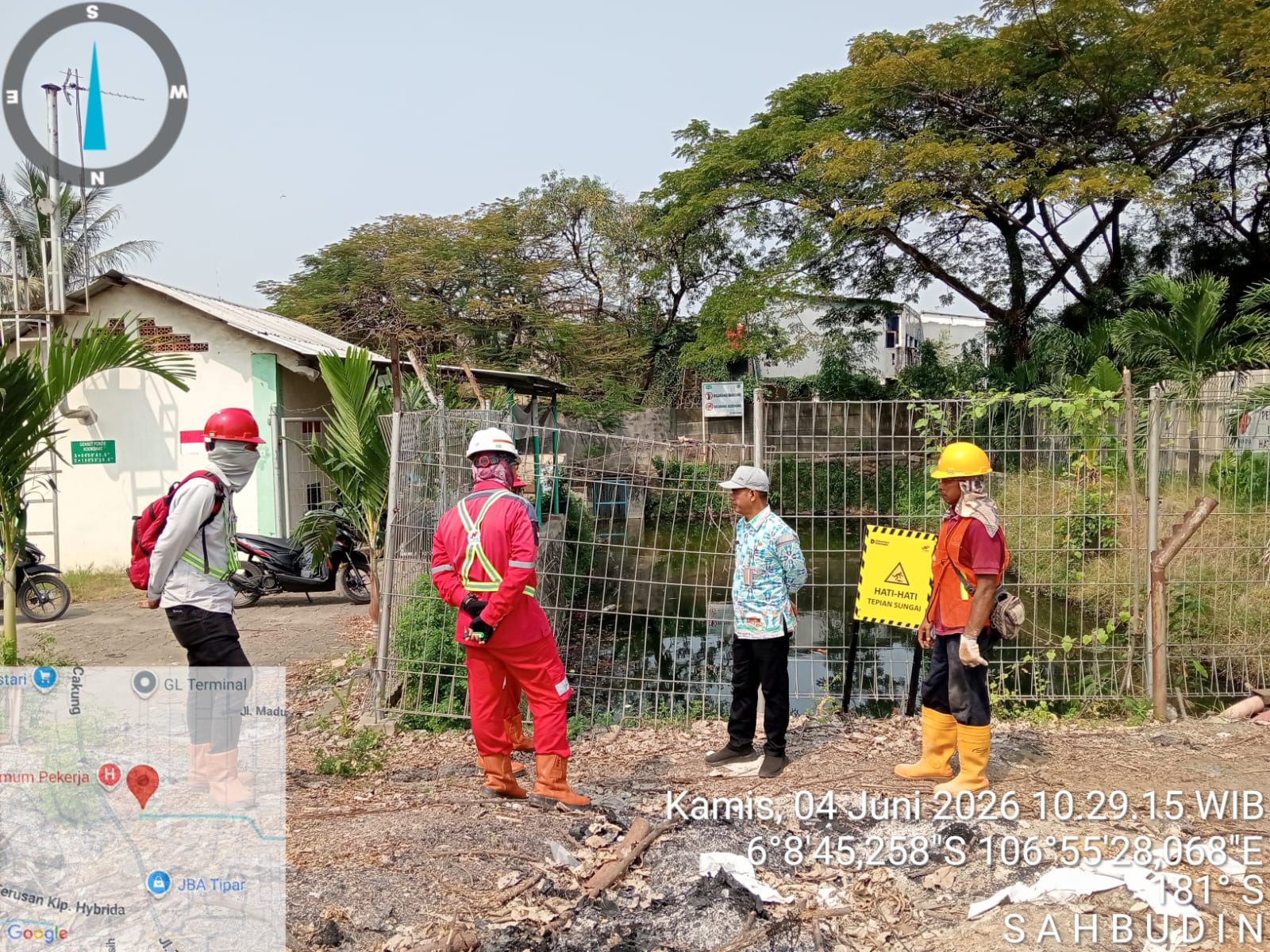 Peninjauan Lapangan dan Pengecekan Infrastruktur Pengendalian Banjir di Sukapura 2