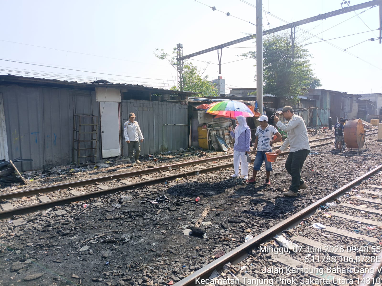 Tindak Lanjut Citizen Relation Management (CRM) Pembakaran Sampah di Wilayah pinggiran Rel KAI RW.05 Kelurahan Tanjung Priok 1