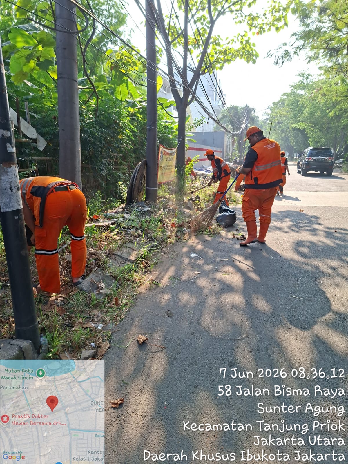 Kerja Bakti dan Monitoring Kebun Pangan PKK Mandiri Bisma, Wujud Komitmen Kelurahan Papanggo Menjaga Lingkungan dan Ketahanan Pangan 3