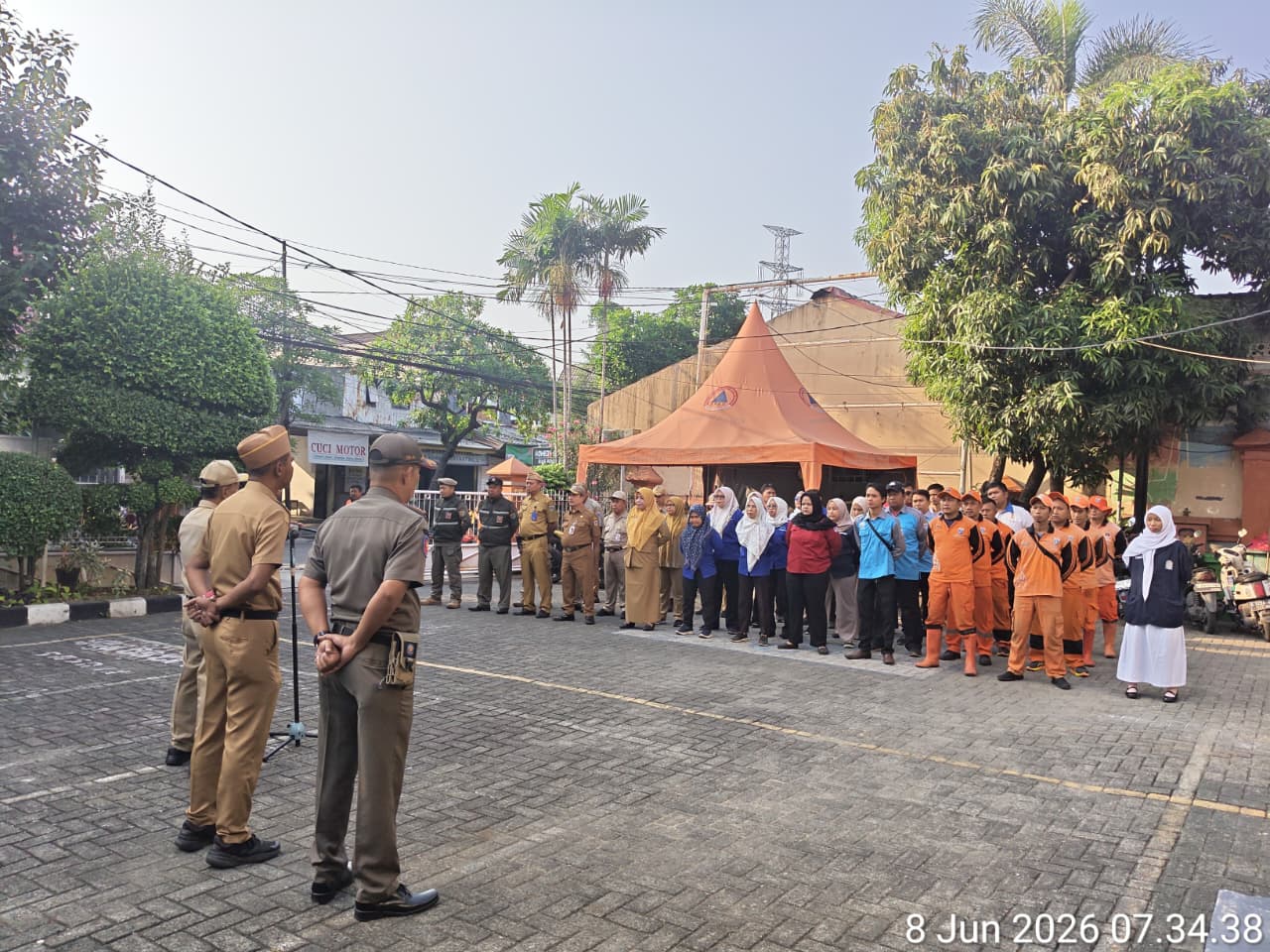 Apel Pagi Kelurahan Rawa Badak Selatan Perkuat Disiplin dan Sinergi Pelayanan Publik 1