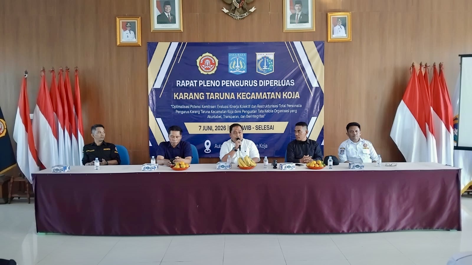 Rapat Pleno Pengurus Kecamatan Koja 1