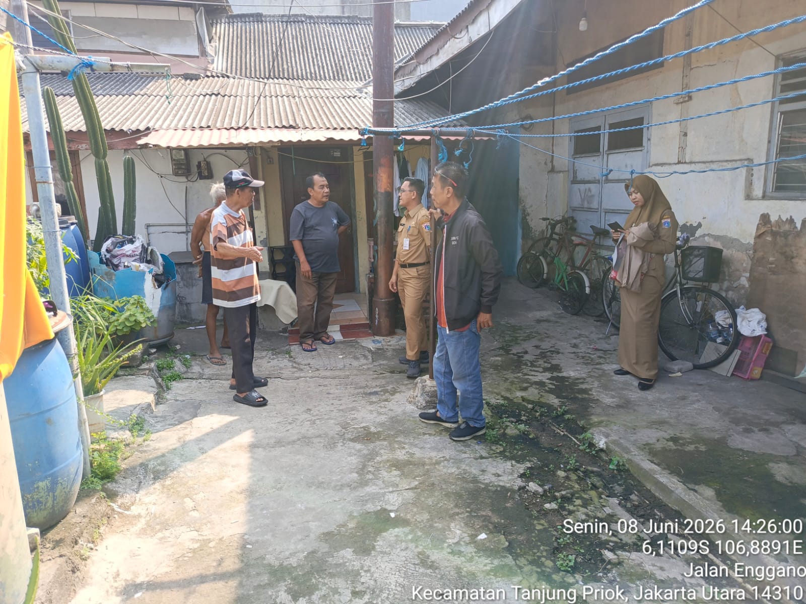 Survey Lokasi STBM di Wilayah RW 016 Kelurahan Tanjung Priok 3