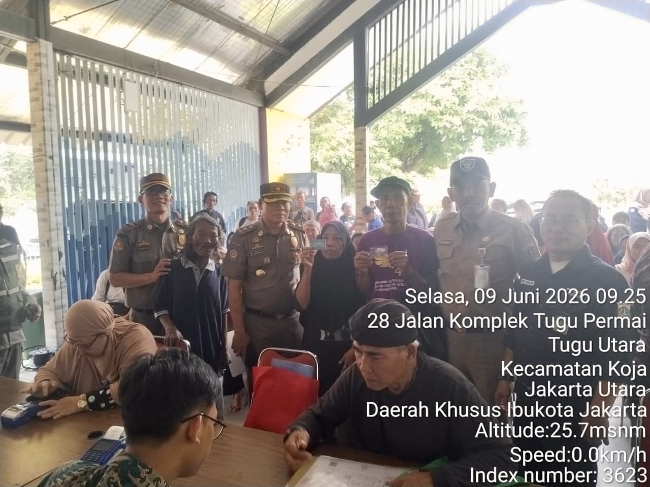 Penyaluran Pendistribusian Bansos PKD 1