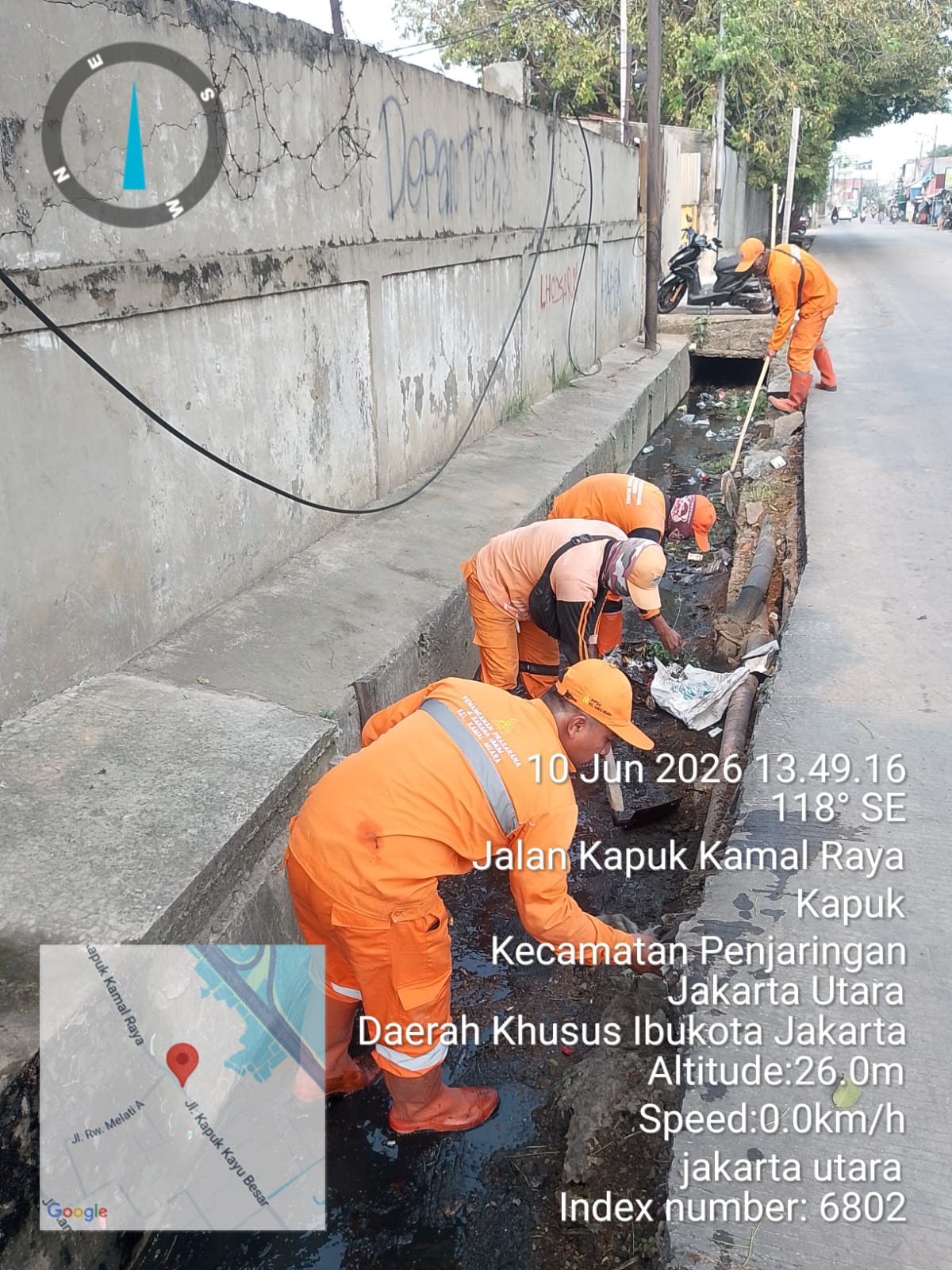 PPSU Zona 3 Kamal Muara Bergerak Cepat Jaga Kebersihan Lingkungan dan Kelancaran Saluran Air 2