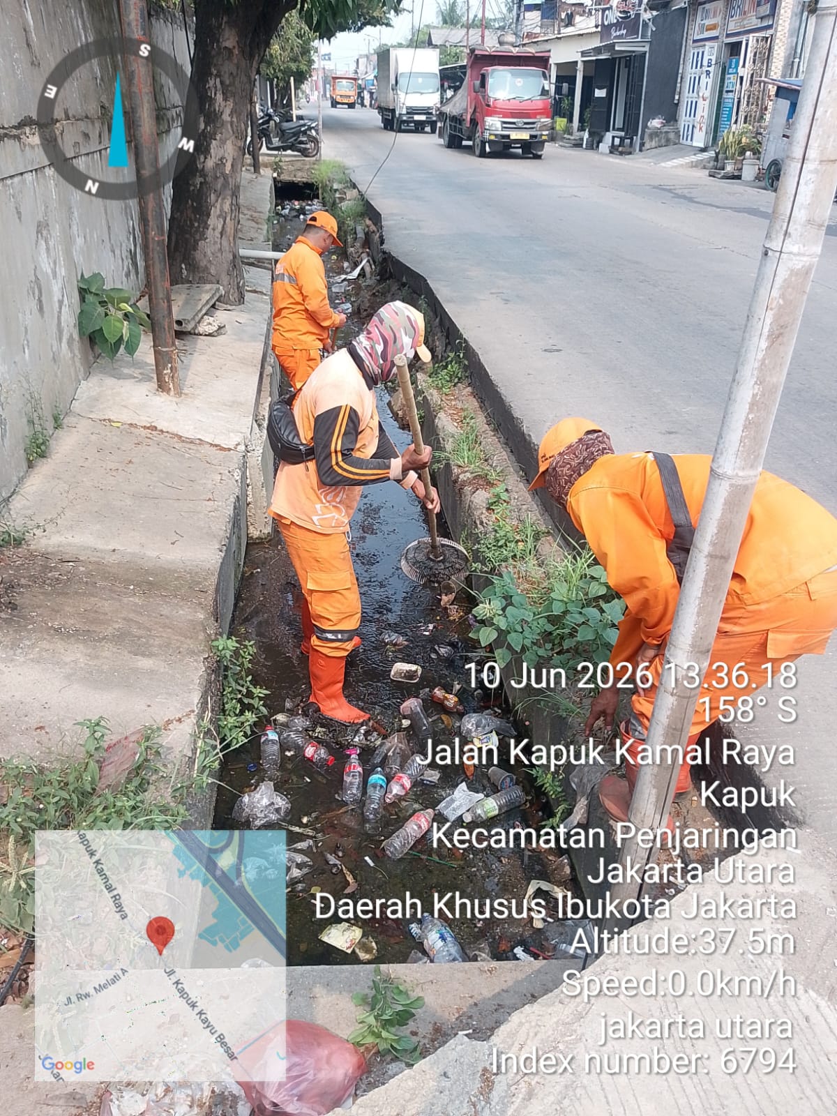 PPSU Zona 3 Kamal Muara Bergerak Cepat Jaga Kebersihan Lingkungan dan Kelancaran Saluran Air 1