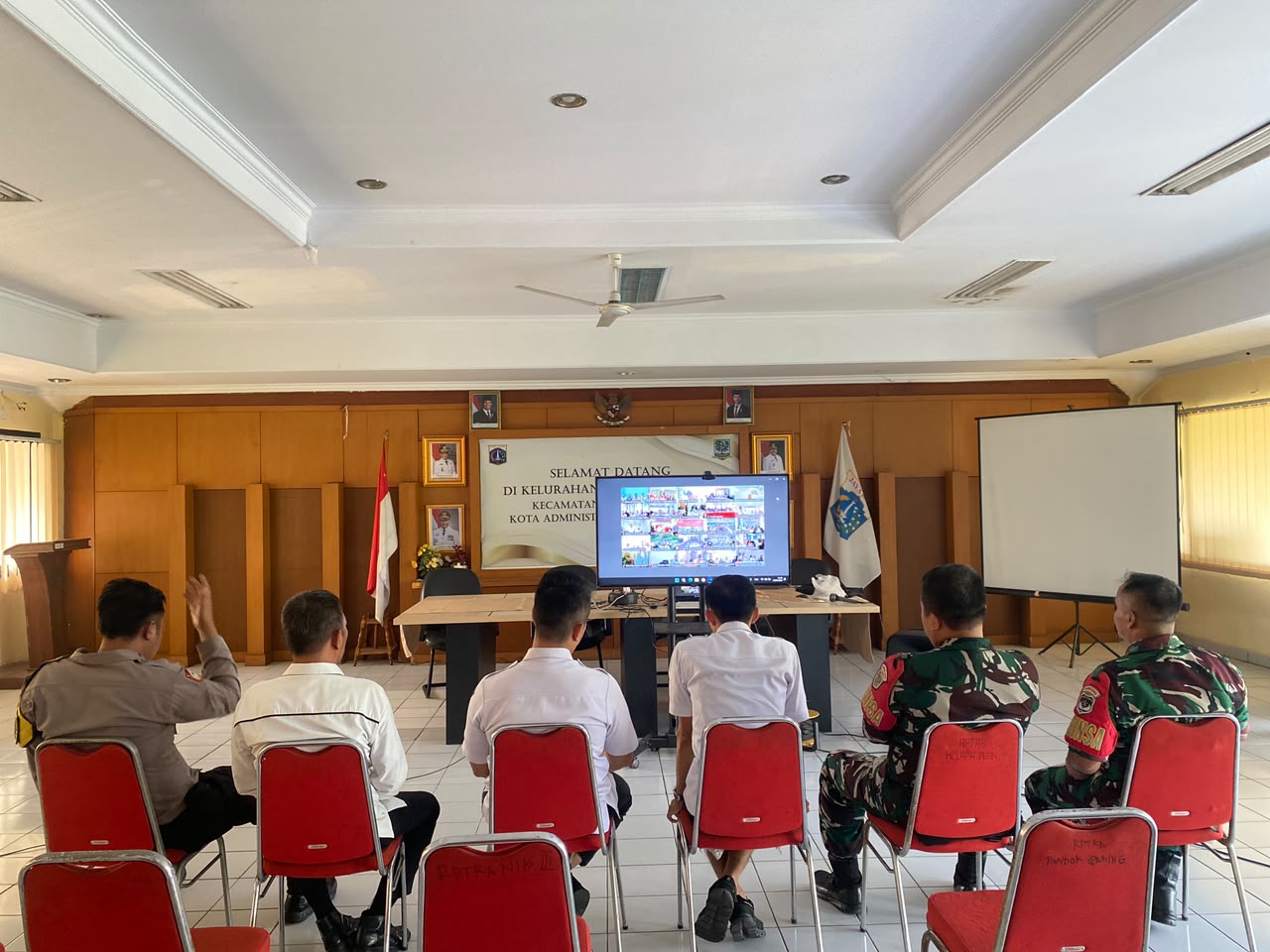 Rapat Koordinasi Wilayah Kota Administrasi Jakarta Utara Bersama Forkopimko Bahas Satkamling dan Mitigasi Gangguan Tatibum 1