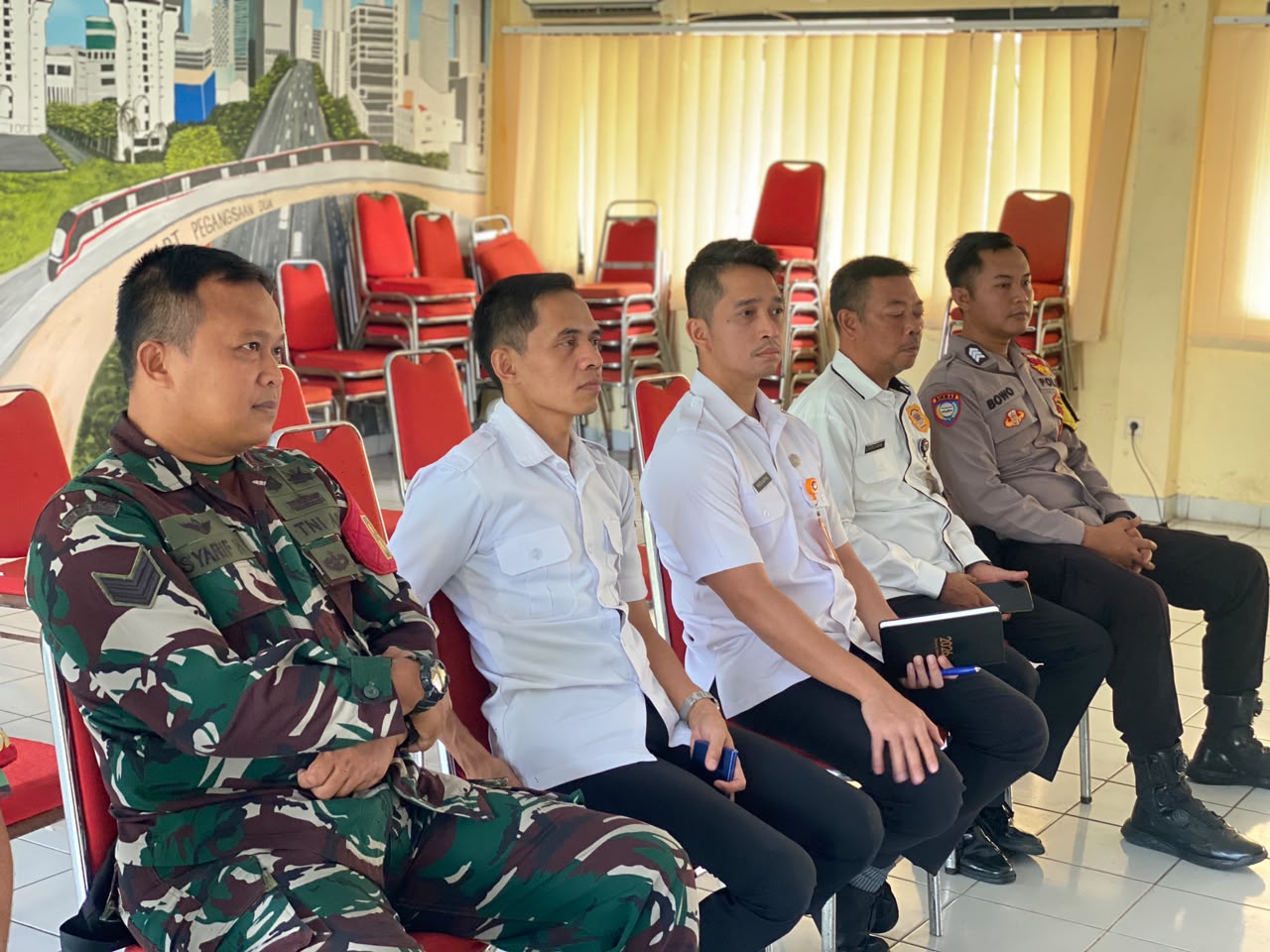 Rapat Koordinasi Wilayah Kota Administrasi Jakarta Utara Bersama Forkopimko Bahas Satkamling dan Mitigasi Gangguan Tatibum 2