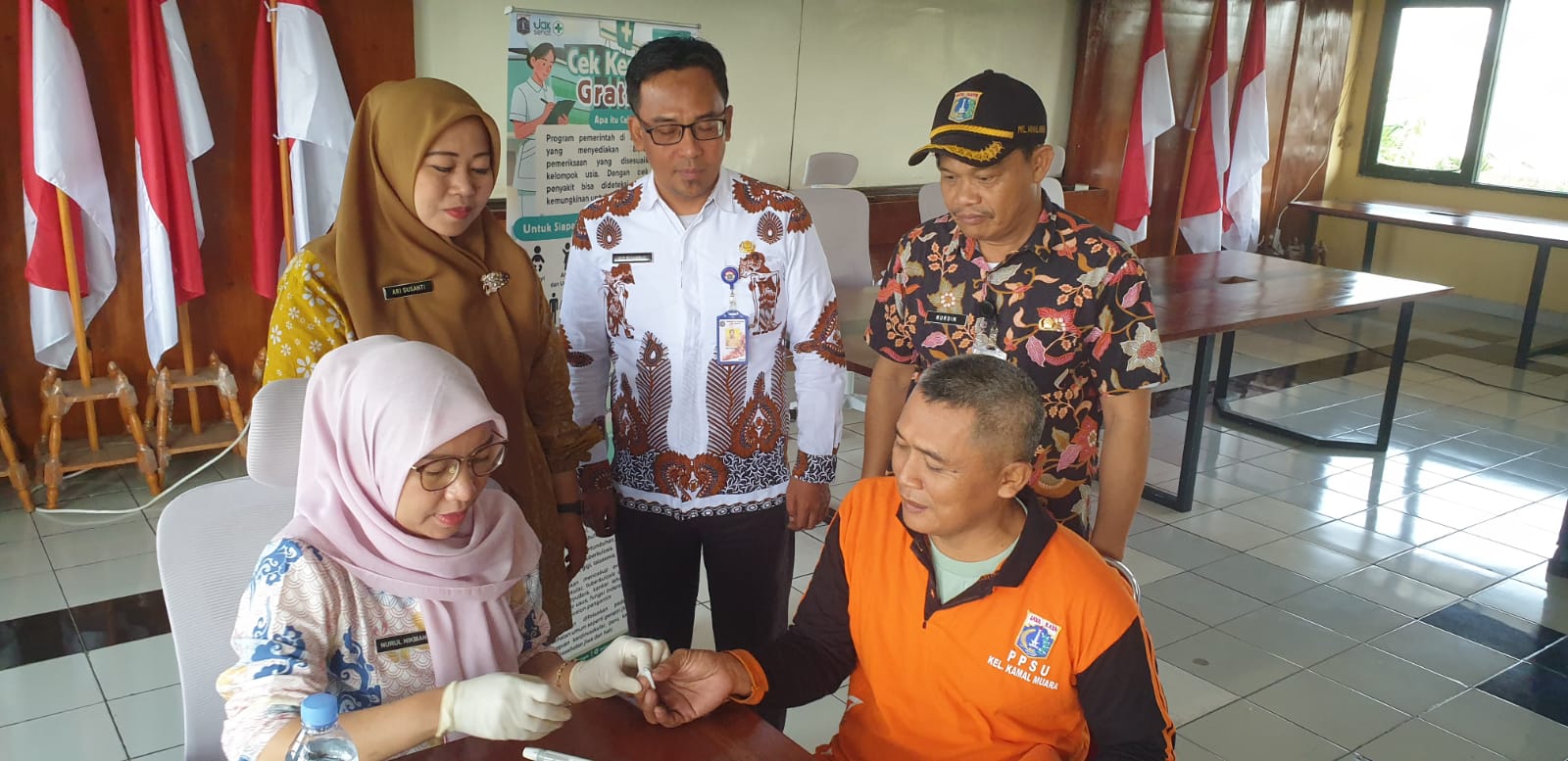 Monitoring Cek Kesehatan ASN dan PJLP Kamal Muara Perkuat Komitmen Mewujudkan Aparatur yang Sehat dan Produktif 2