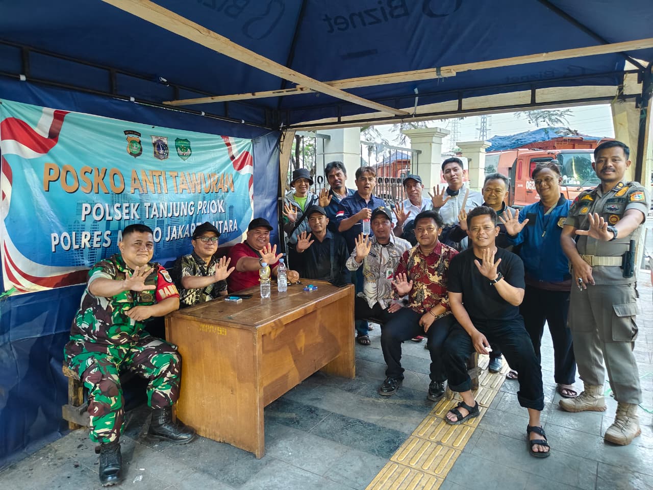 Kelurahan Papanggo Perkuat Sinergi Antisipasi Tawuran dan Gelar Jaga Jakarta On The Spot 1