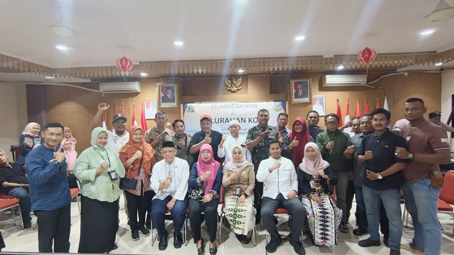 Rapat Koordinasi dan Konsultasi SKPD dan Pisah sambut Lurah, Sekretaris Kelurahan Koja dan Kasatpol Kelurahan Koja. 5