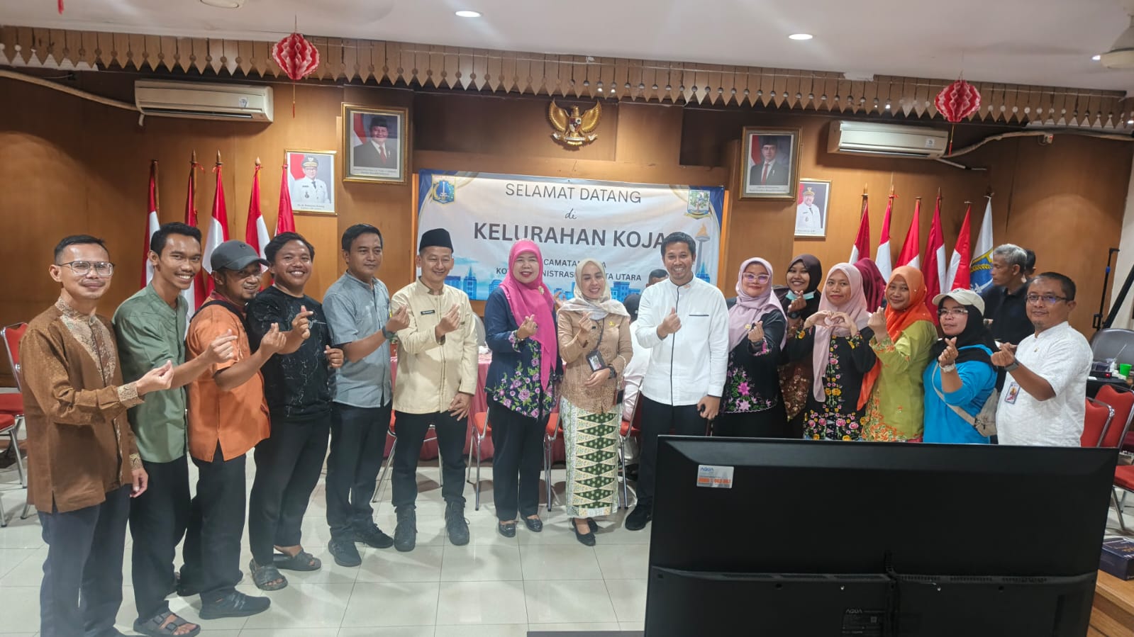 Rapat Koordinasi dan Konsultasi SKPD dan Pisah sambut Lurah, Sekretaris Kelurahan Koja dan Kasatpol Kelurahan Koja. 2