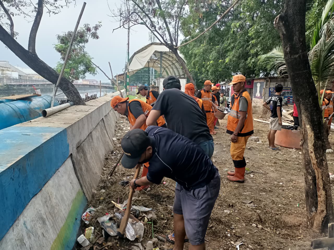 Monitoring Kegiatan Kerja Bakti Jl. Cipeucang 1 RW 013 Kelurahan Koja 4