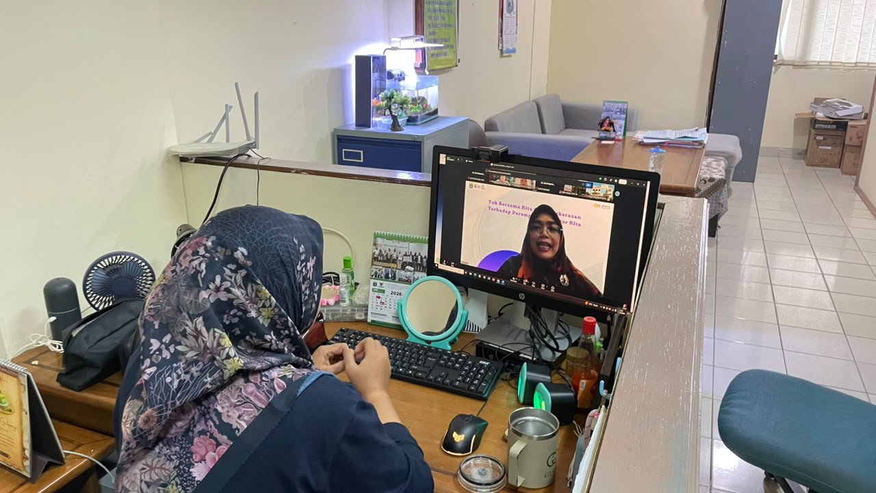 Kasi Kesra Kelurahan Pademangan Barat Hadiri Sosialisasi Pencegahan Kekerasan Terhadap Perempuan 1