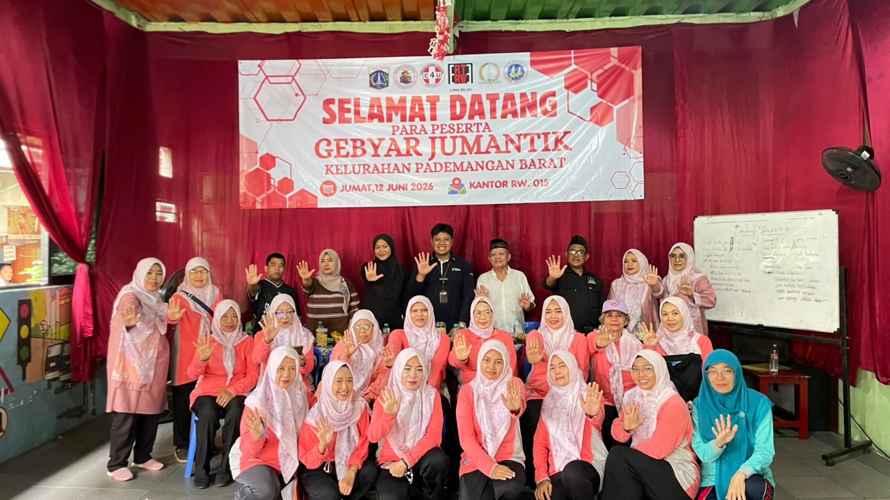 Sekretaris Kelurahan Pademangan Barat Hadiri Monitoring PSN di RW 15 3