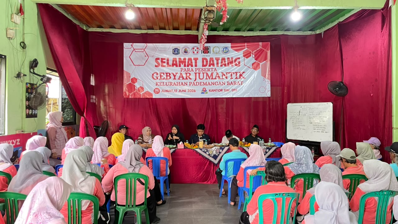 Sekretaris Kelurahan Pademangan Barat Hadiri Monitoring PSN di RW 15 1