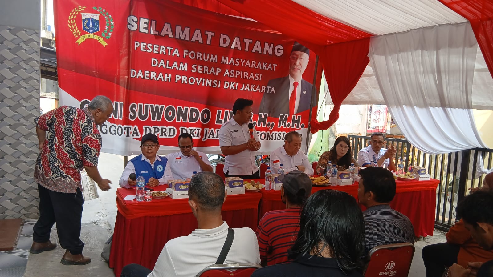 Reses Anggota DPRD DKI Jakarta Komisi C di Papanggo Serap Aspirasi Warga untuk Pembangunan Wilayah 1