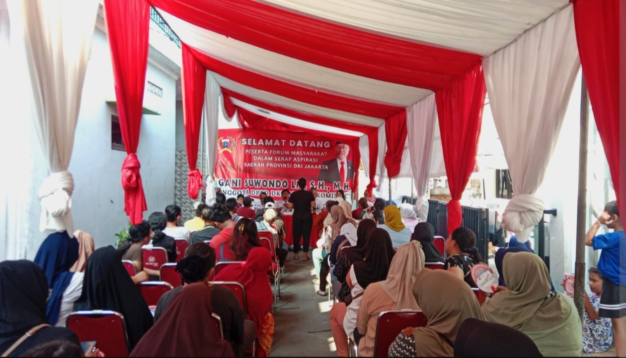 Reses Anggota DPRD DKI Jakarta Komisi C di Papanggo Serap Aspirasi Warga untuk Pembangunan Wilayah 2