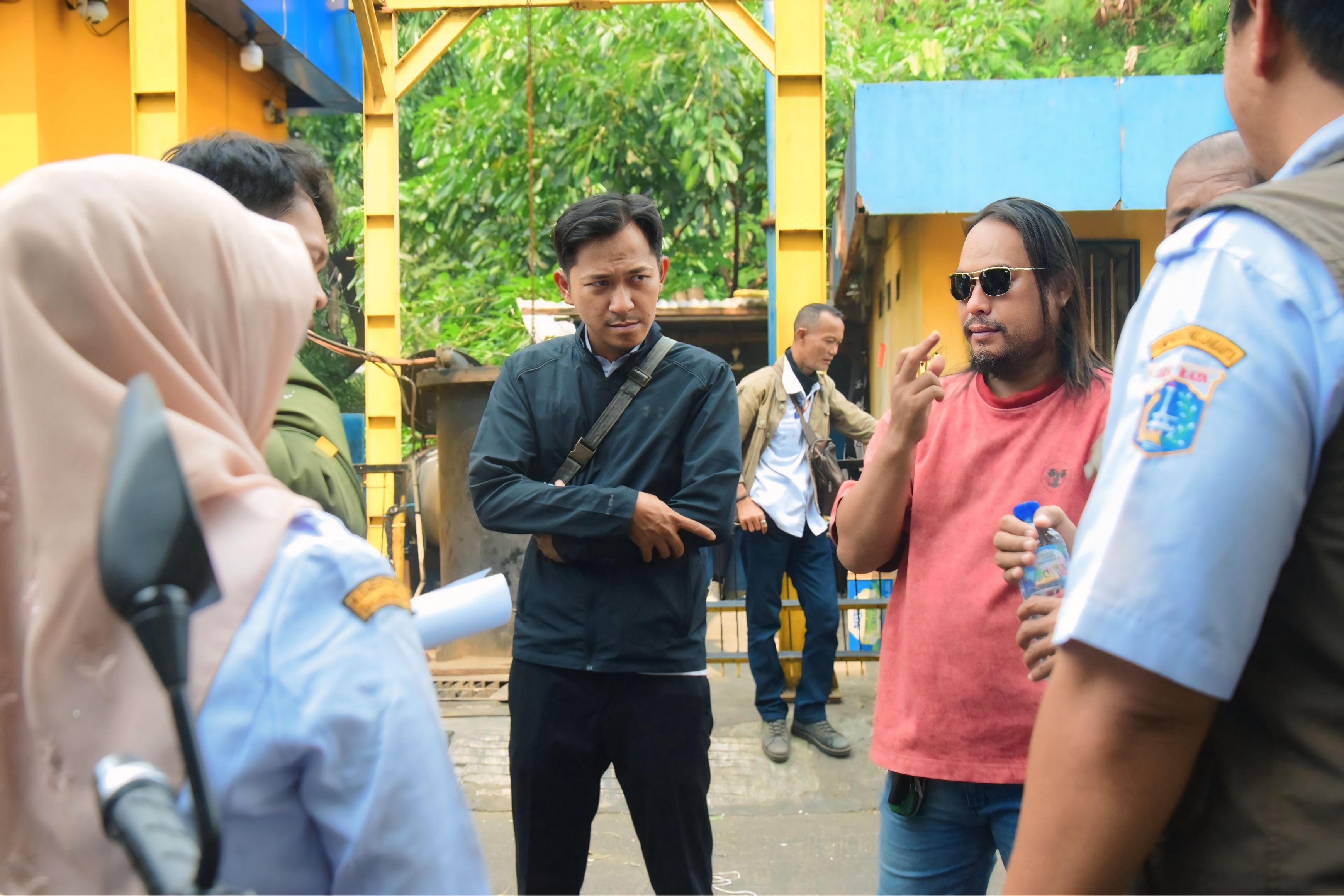 PENINJAUAN LOKASI RENCANA PEMBANGUNAN RUMAH POMPA DI RW 014 KELURAHAN PEJAGALAN 1