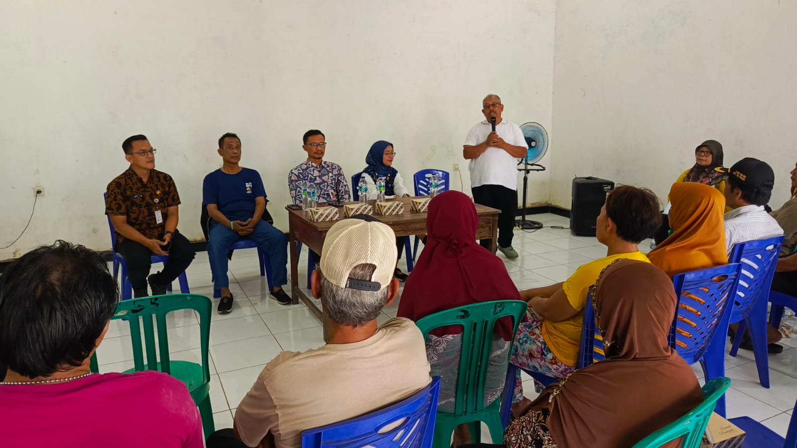 Sosialisasi Program Padat Karya Tunai Daerah (PKTD) di RW.016 Kelurahan Tanjung Priok 4