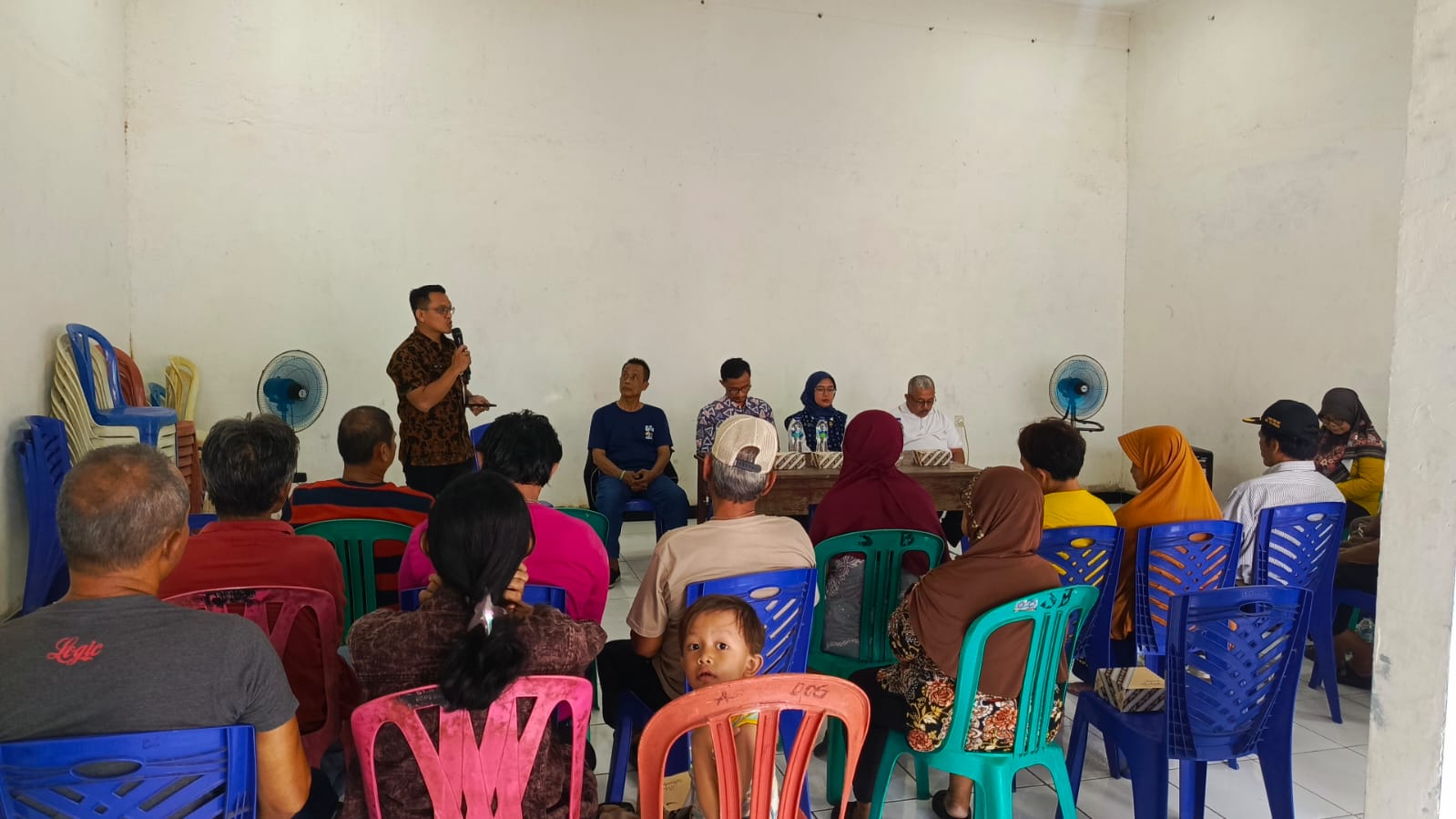 Sosialisasi Program Padat Karya Tunai Daerah (PKTD) di RW.016 Kelurahan Tanjung Priok 3