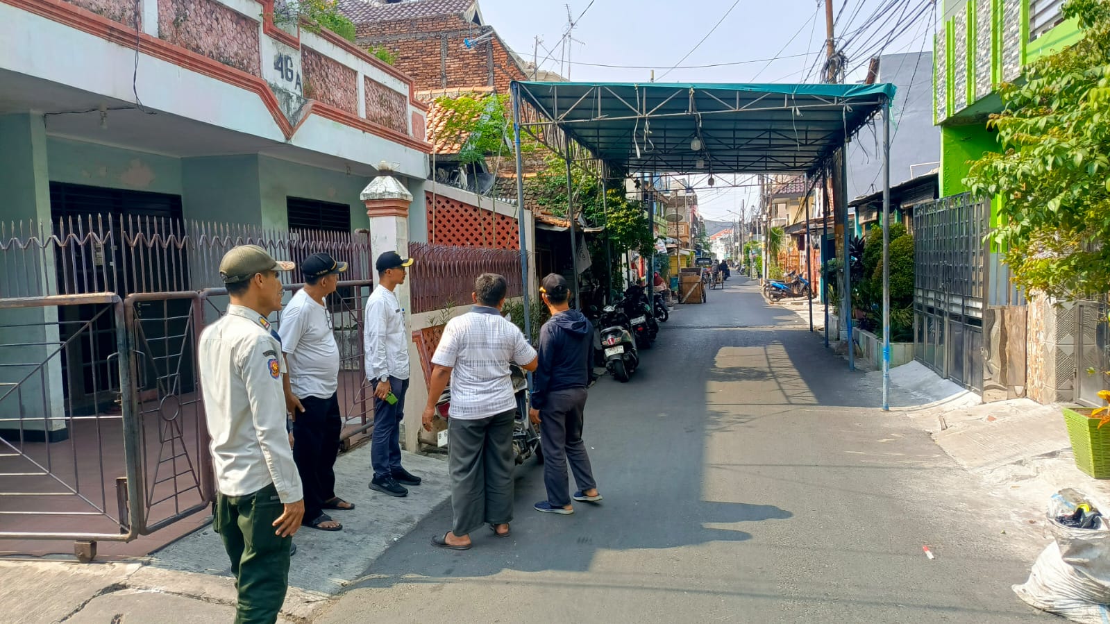 Monitoring Lokasi Lomba Gang Hijau Pelindo di Wilayah RW.02, RW.06, RW.07, dan RW.010 Kelurahan Tanjung Priok 2