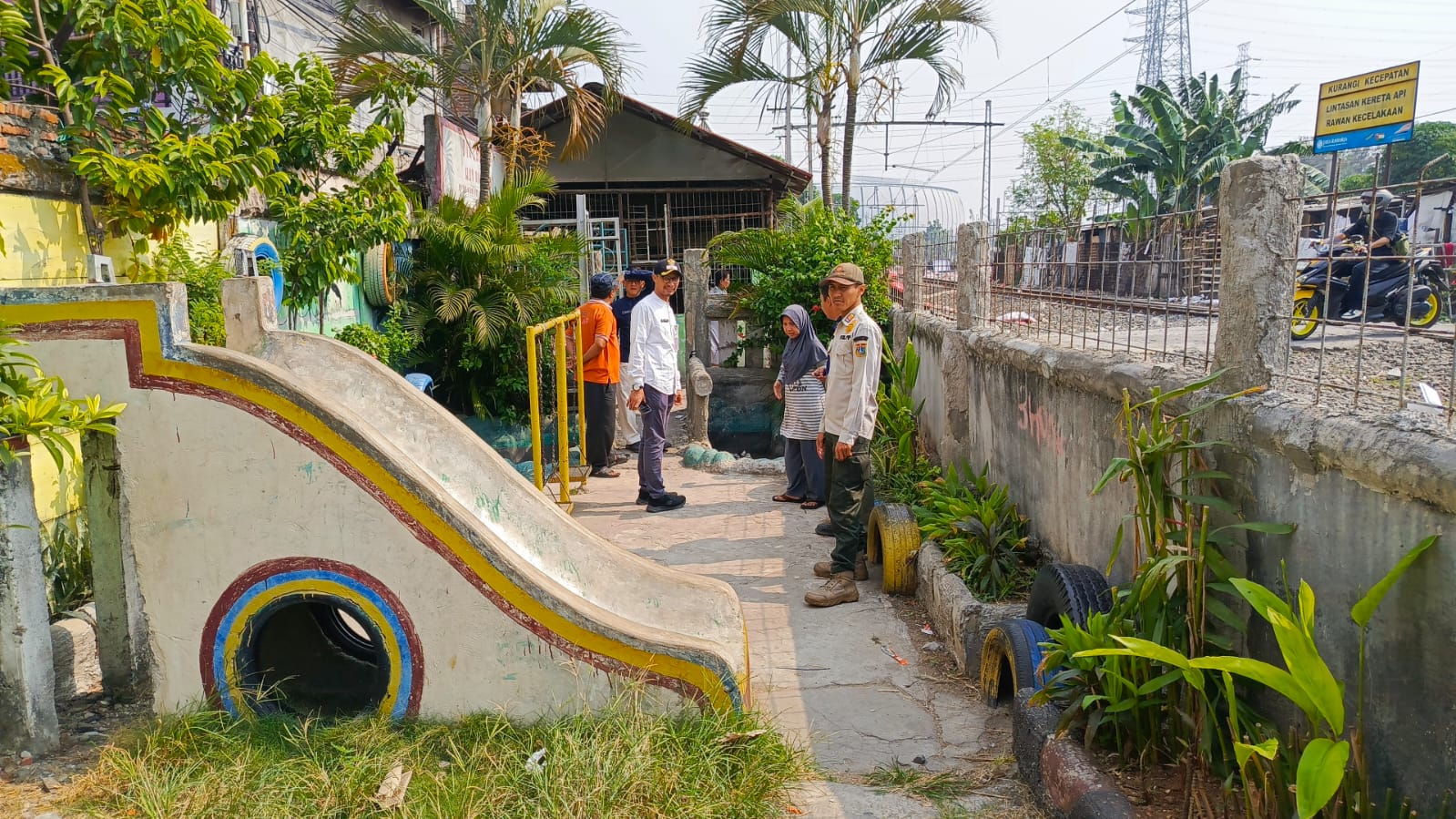 Monitoring Lokasi Lomba Gang Hijau Pelindo di Wilayah RW.02, RW.06, RW.07, dan RW.010 Kelurahan Tanjung Priok 1