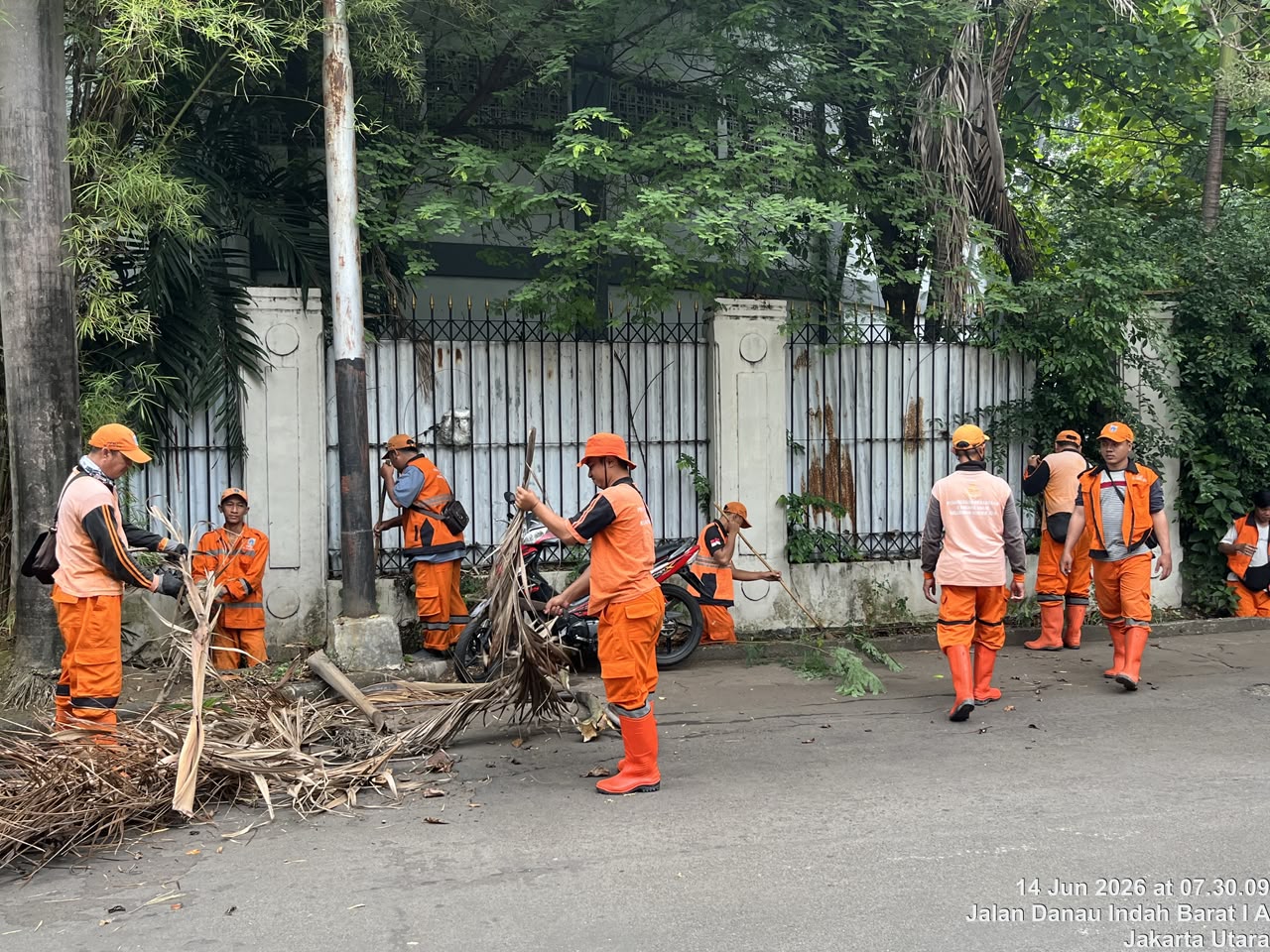 Aksi Nyata Gotong Royong: Kelurahan Sunter Jaya Gelar Kerja Bakti Bersama Warga RW 14 7
