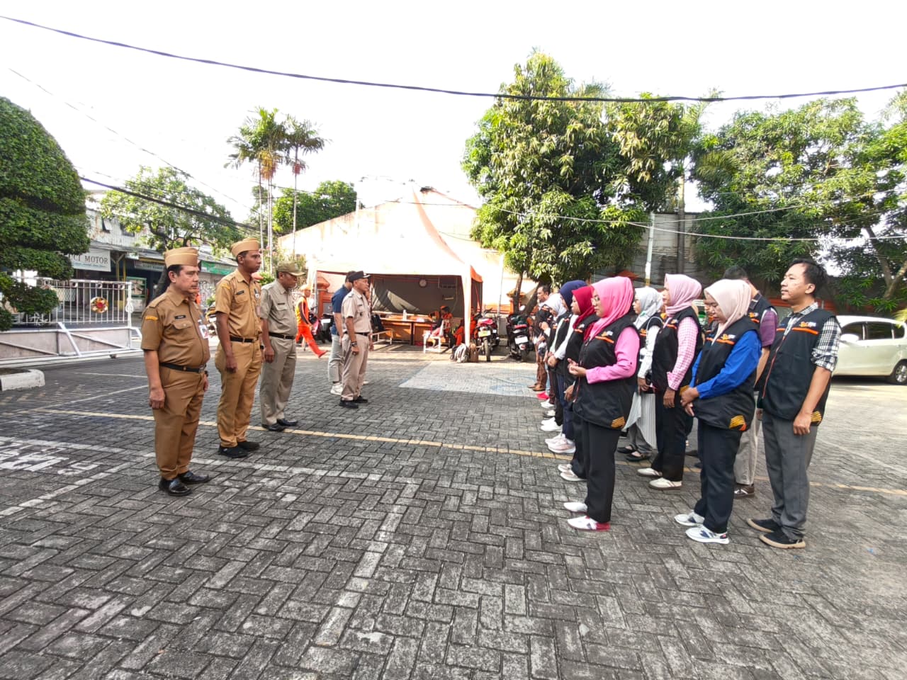 Lurah Rawa Badak Selatan Pimpin Apel dan Pelepasan Petugas Sensus Ekonomi Tahun 2026 1