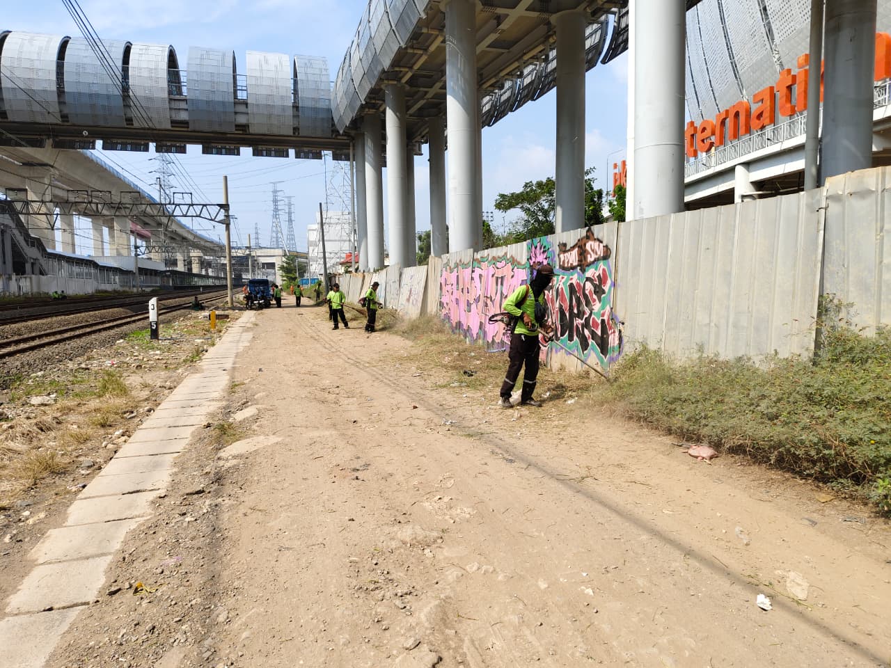 Pemkot Jakarta Utara Perkuat Penataan Kawasan JIS melalui Aksi Bersih Lingkungan dan Monitoring Wilayah 4