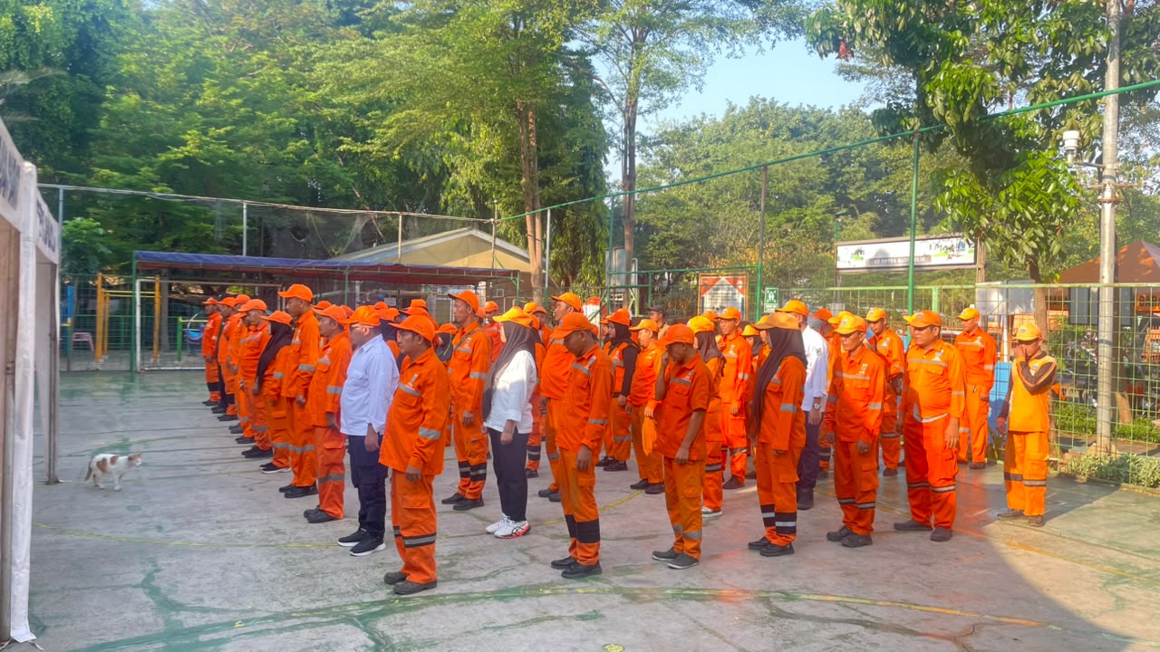 Apel Rabu Rutin PJLP PPSU dan PJLP Rptra Budi Mulia Kelurahan Pademangan Barat. 1