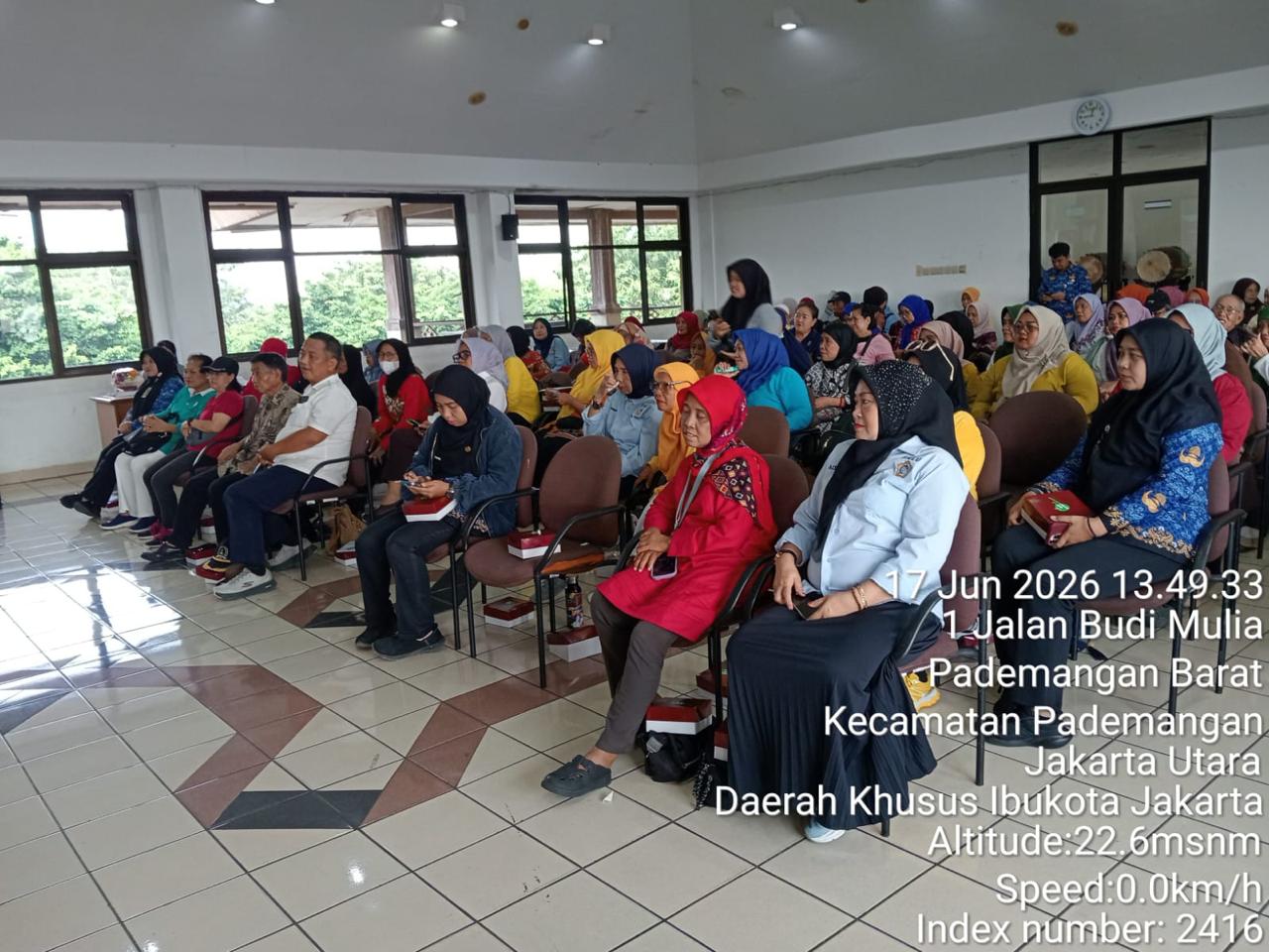 Kasi Kesra Kelurahan Pademangan Barat Hadiri Rapat Persiapan Peringatan Hari Lanjut Usia Tingkat Kecamatan Pademangan Tahun 2026 1