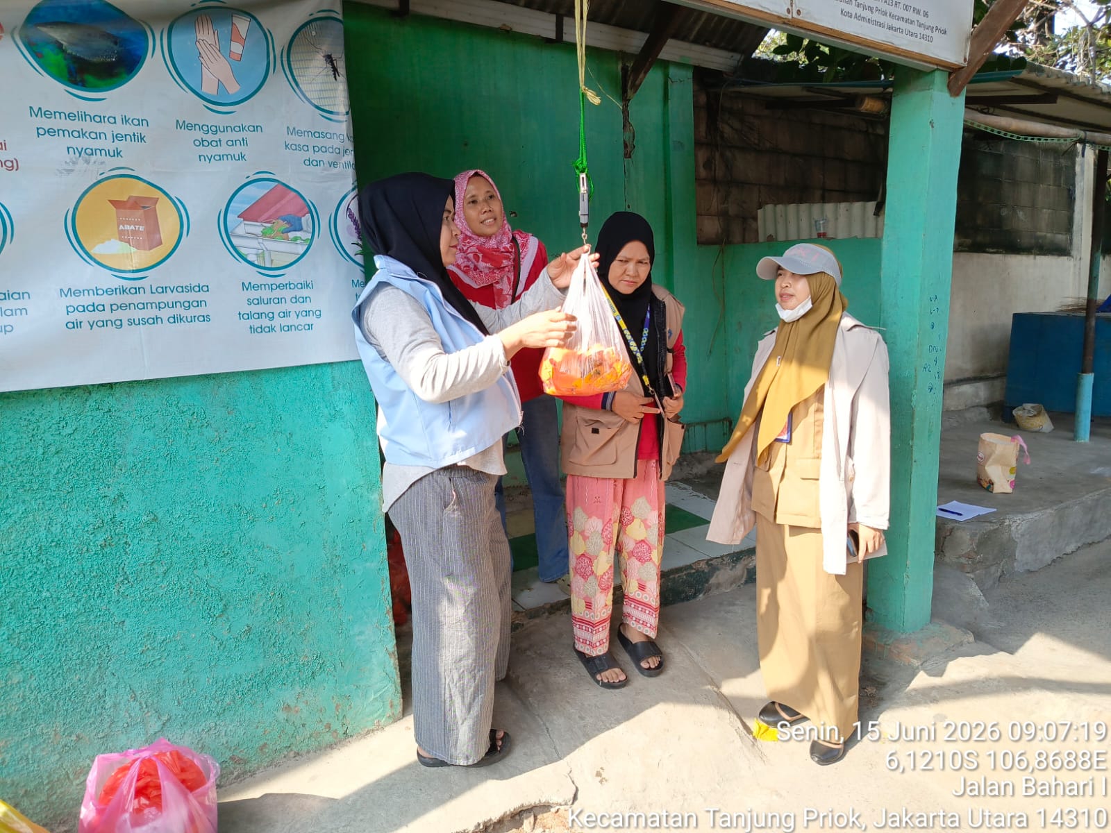 Monitoring Gerakan Pemilahan Sampah di RW.06 Kelurahan Tanjung Priok 2