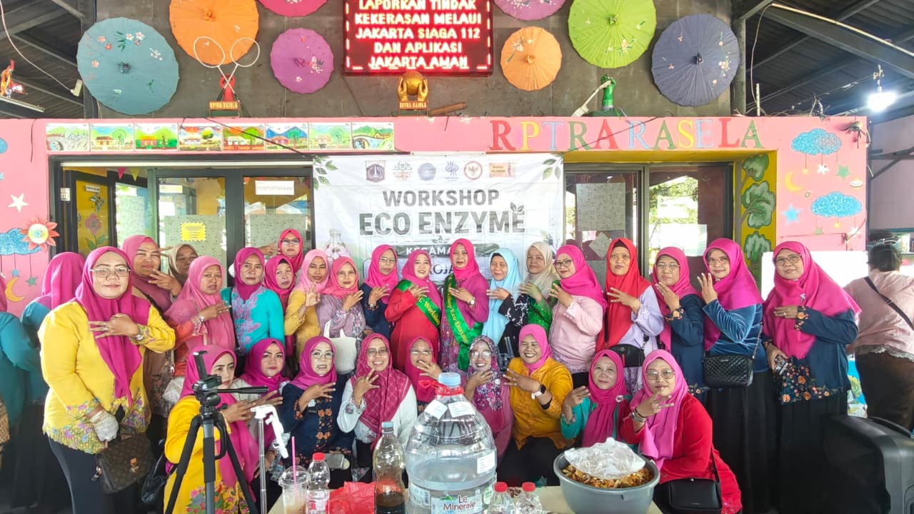 Gerakan Bersih Sungai 2026: Workshop Eco Enzyme Serentak Digelar di RPTRA Rasela 5
