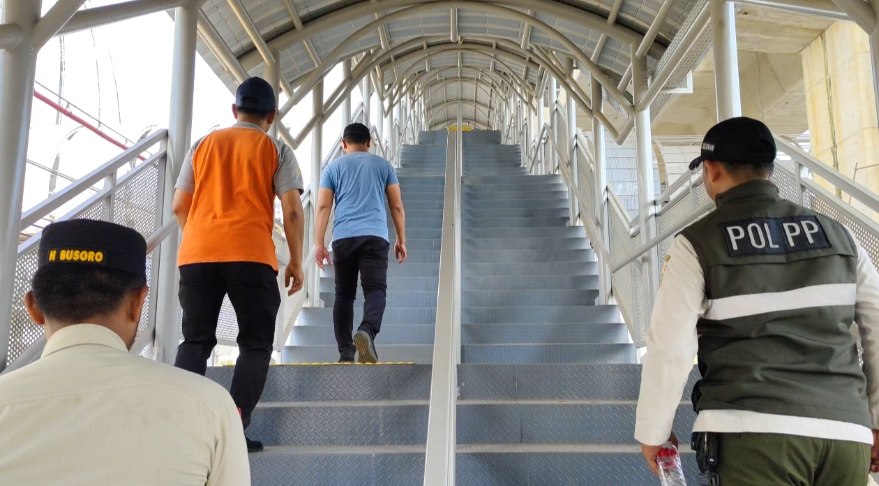 Kerja Gabungan dan Peninjauan JPO Stasiun JIS Dukung Kesiapan Peresmian Stasiun JIS 5