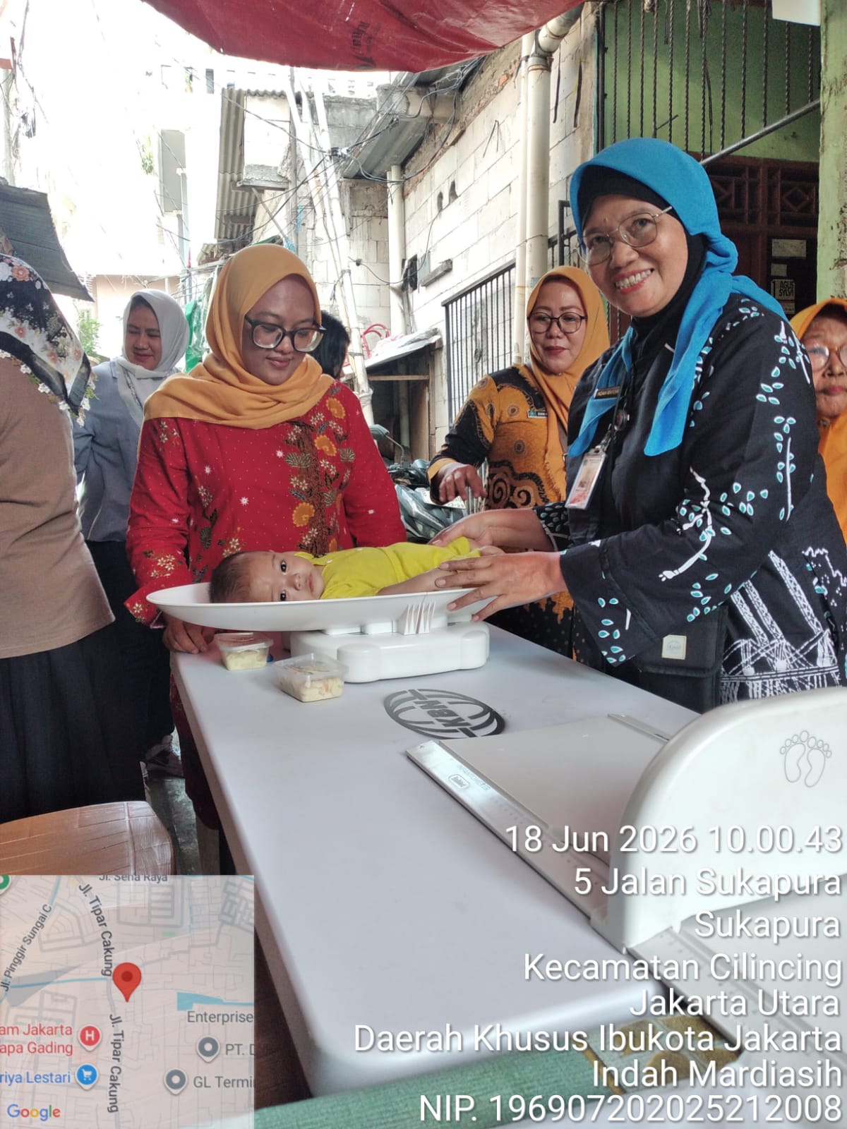 Kelurahan Sukapura Gelar Giat Posyandu Balita dan Lansia di RW 01 dan RW 05 1