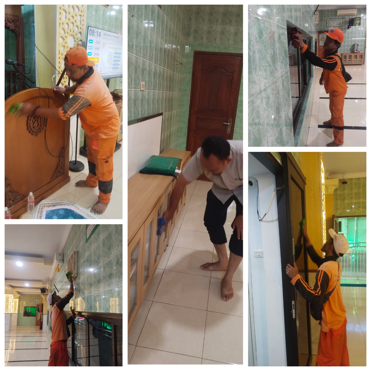 Gerakan Bersih-Bersih Masjid Wujudkan Lingkungan Ibadah yang Bersih dan Nyaman di Kelurahan Pademangan Barat 2
