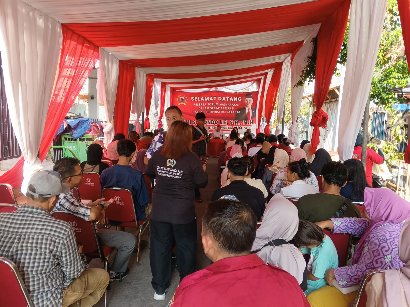 Kegiatan Reses Anggota DPRD DKI Jakarta Komisi C Serap Aspirasi Warga RW 05 Kelurahan Pademangan Barat 2