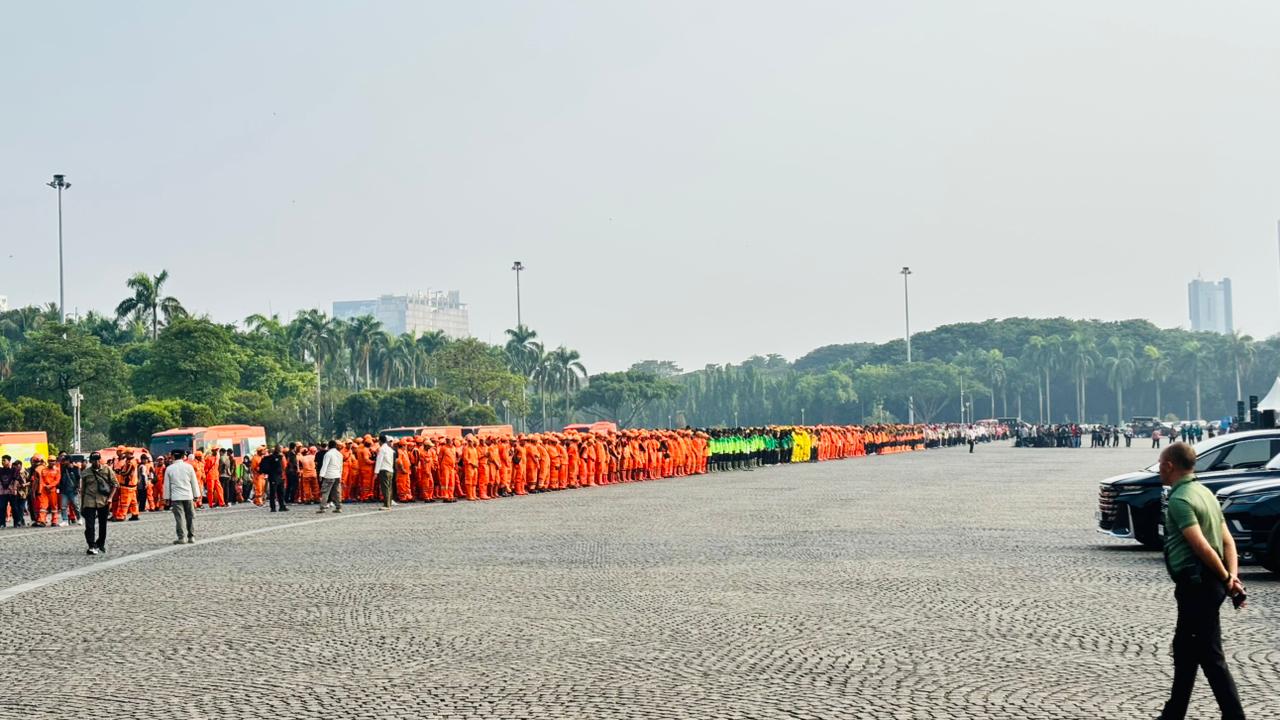 Apel Siaga Jaga Jakarta Pilah Sampah di Monas, Wujudkan Budaya Peduli Lingkungan 1