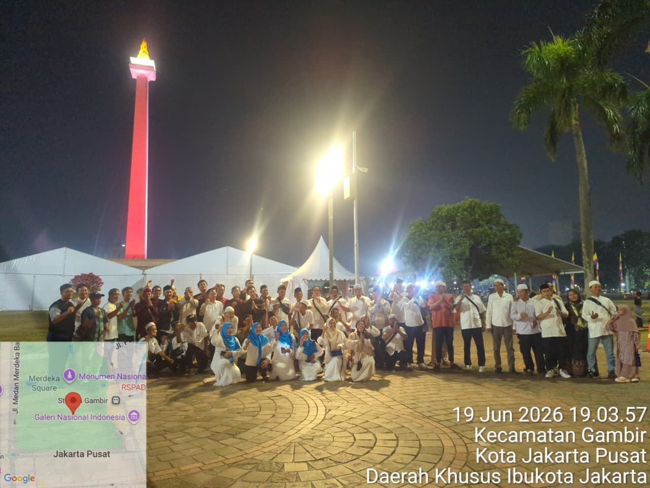 Kelurahan Papanggo Hadiri Haul Akbar dalam Rangka Peringatan HUT ke-499 Kota Jakarta 2