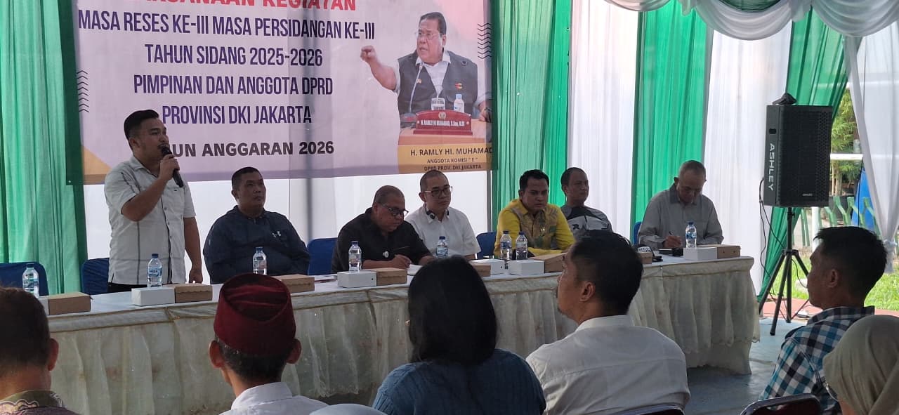 Penyerapan Aspirasi Reses Ke-III Anggota DPRD Prov DKI Jakarta Masa Sidang Ke-III Tahun Sidang 2025-2026. Tahun Anggaran 2026 1