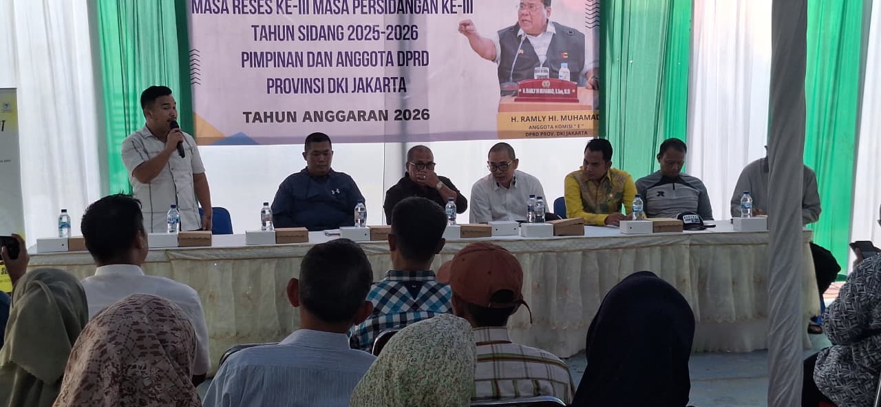 Penyerapan Aspirasi Reses Ke-III Anggota DPRD Prov DKI Jakarta Masa Sidang Ke-III Tahun Sidang 2025-2026. Tahun Anggaran 2026 2