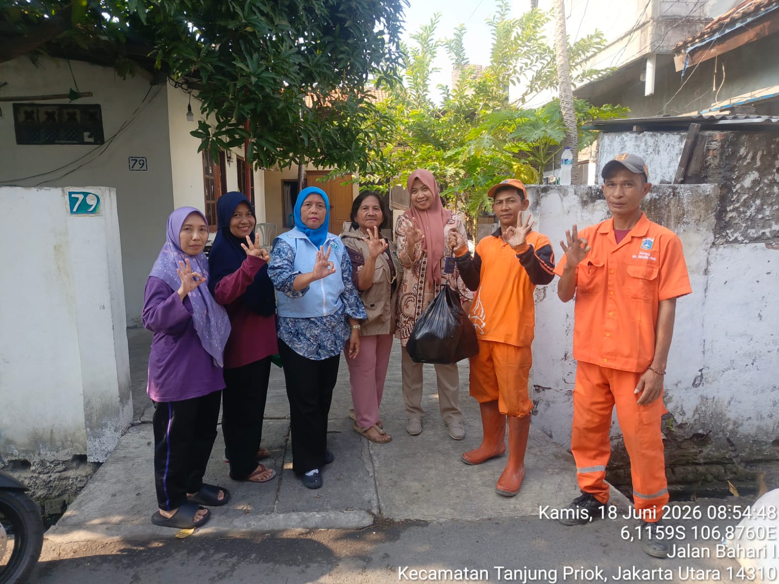 Monitoring Gerakan Pilah Sampah (GPS) di RW.04 dan RW.05 Kelurahan Tanjung Priok 4