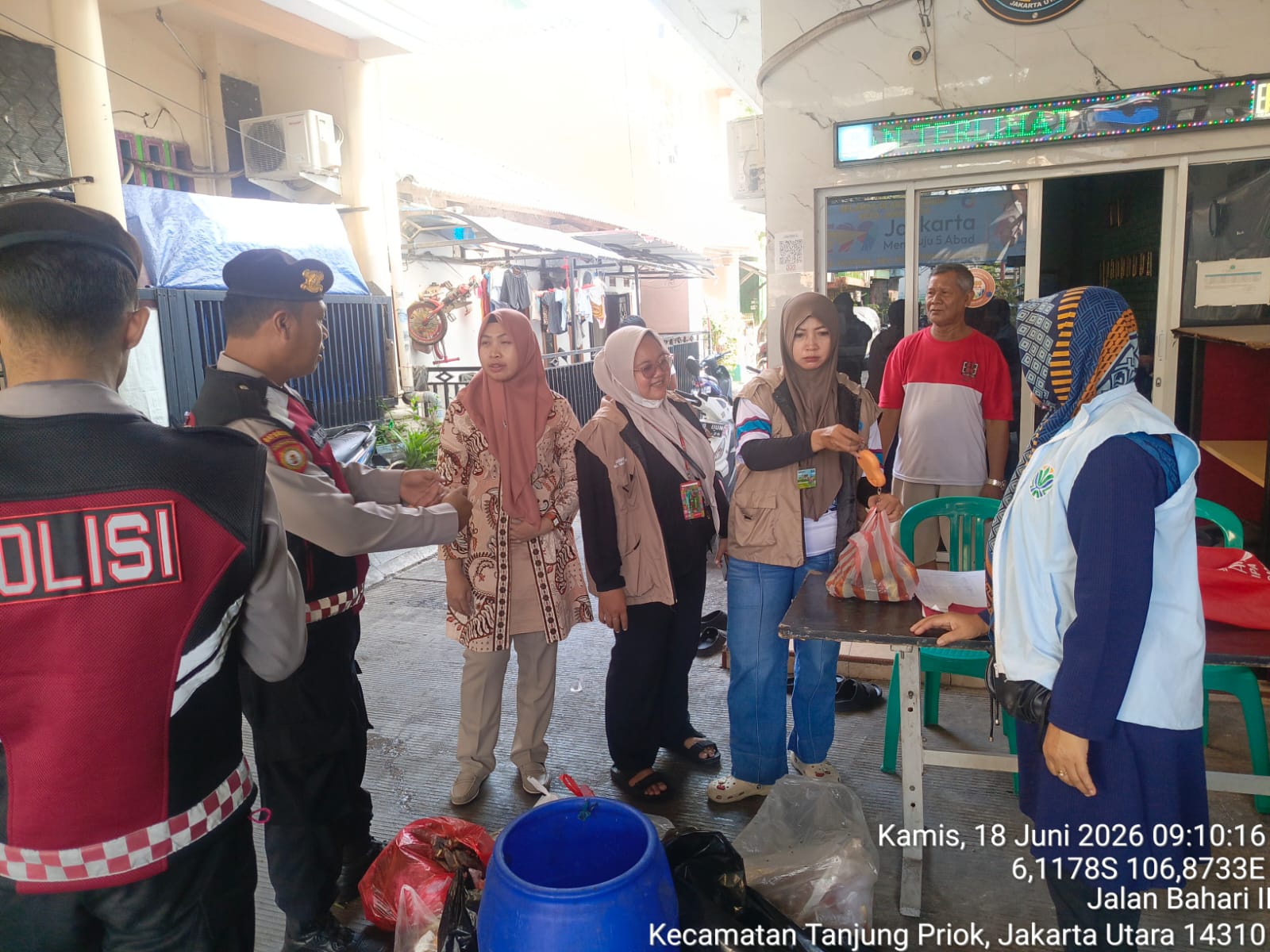 Monitoring Gerakan Pilah Sampah (GPS) di RW.04 dan RW.05 Kelurahan Tanjung Priok 1