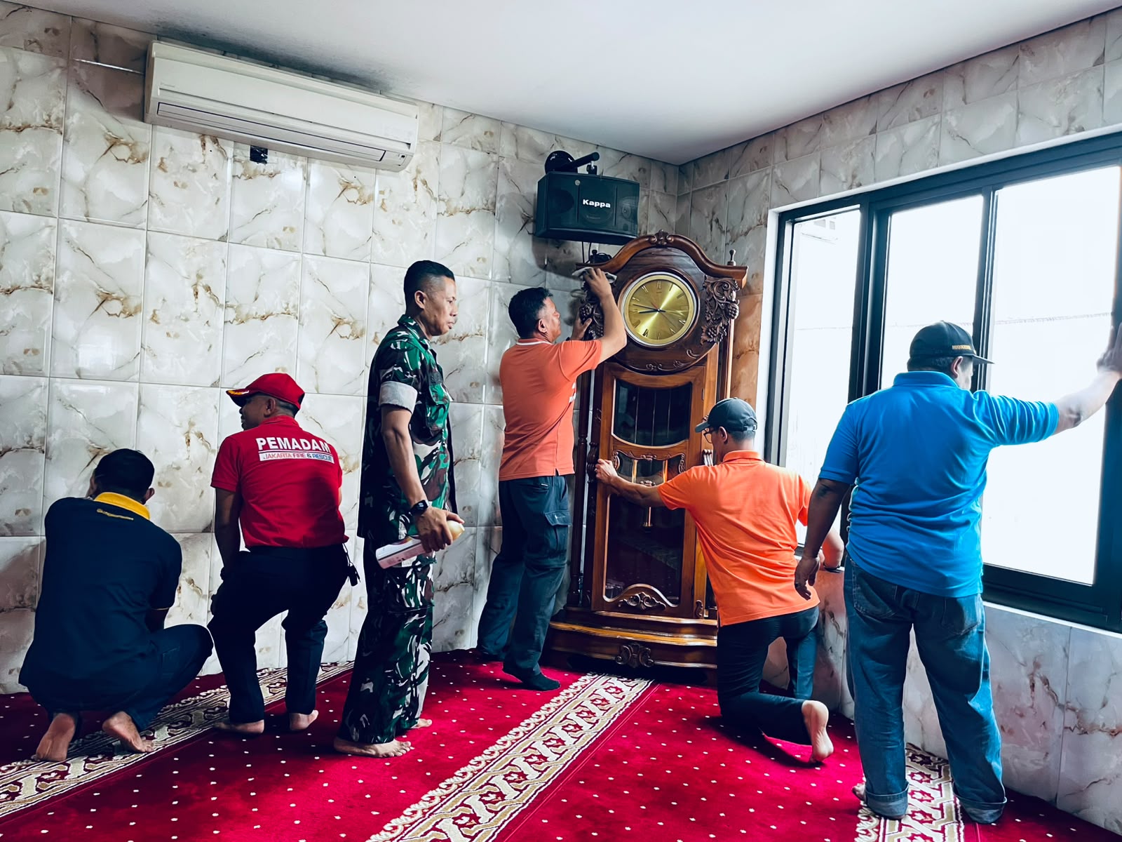 Pelaksanaan Kegiatan Bersih-Bersih Rumah Ibadah di Wilayah Kelurahan Tanjung Priok 2