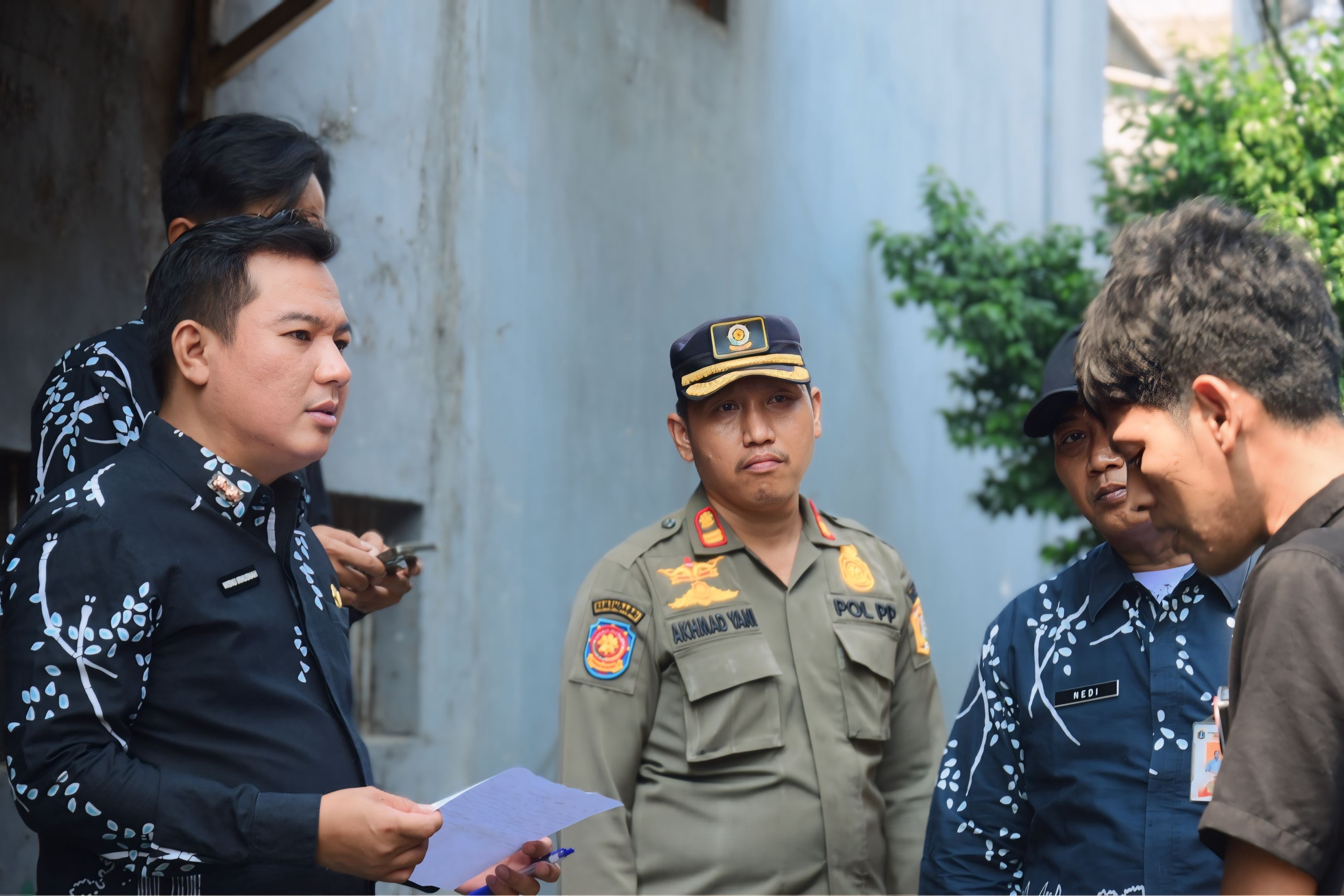 PENGECEKAN DAN PENINJAUAN TANAH ASET MILIK PEMERINTAH DAERAH OLEH LURAH KELURAHAN PEJAGALAN 1