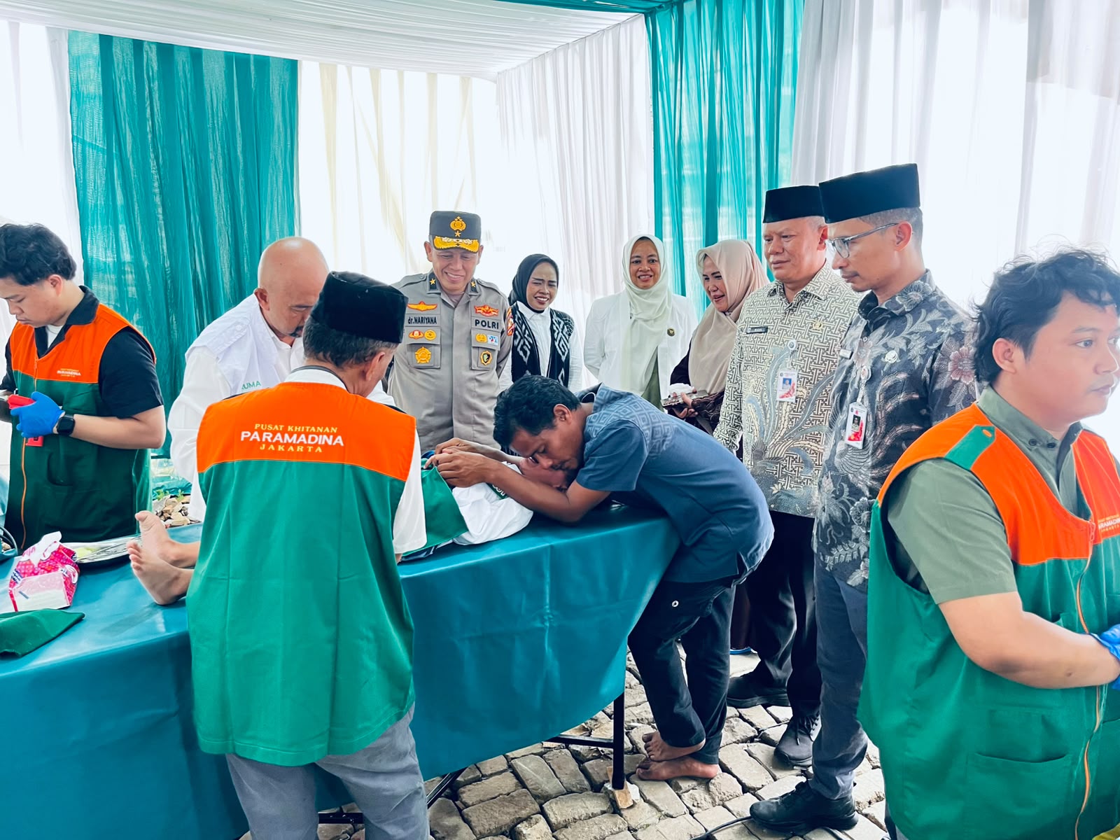 Bapak Camat dan Bapak Lurah Menghadiri Gema Muharram, Dzikir Akbar, Khitan Massal, dan Santunan di PIQ Al Misbah 3