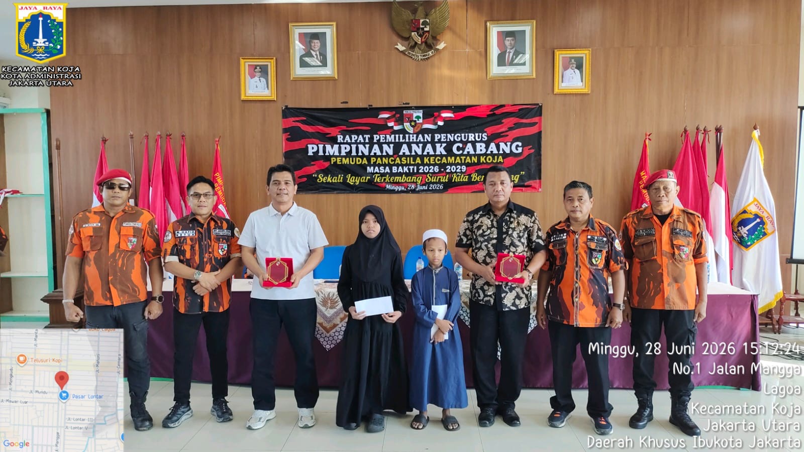 Rapat Pemilihan Pengurus PAC Pemuda Pancasila Kecamatan Koja Masa Bakti 2026-2029 2